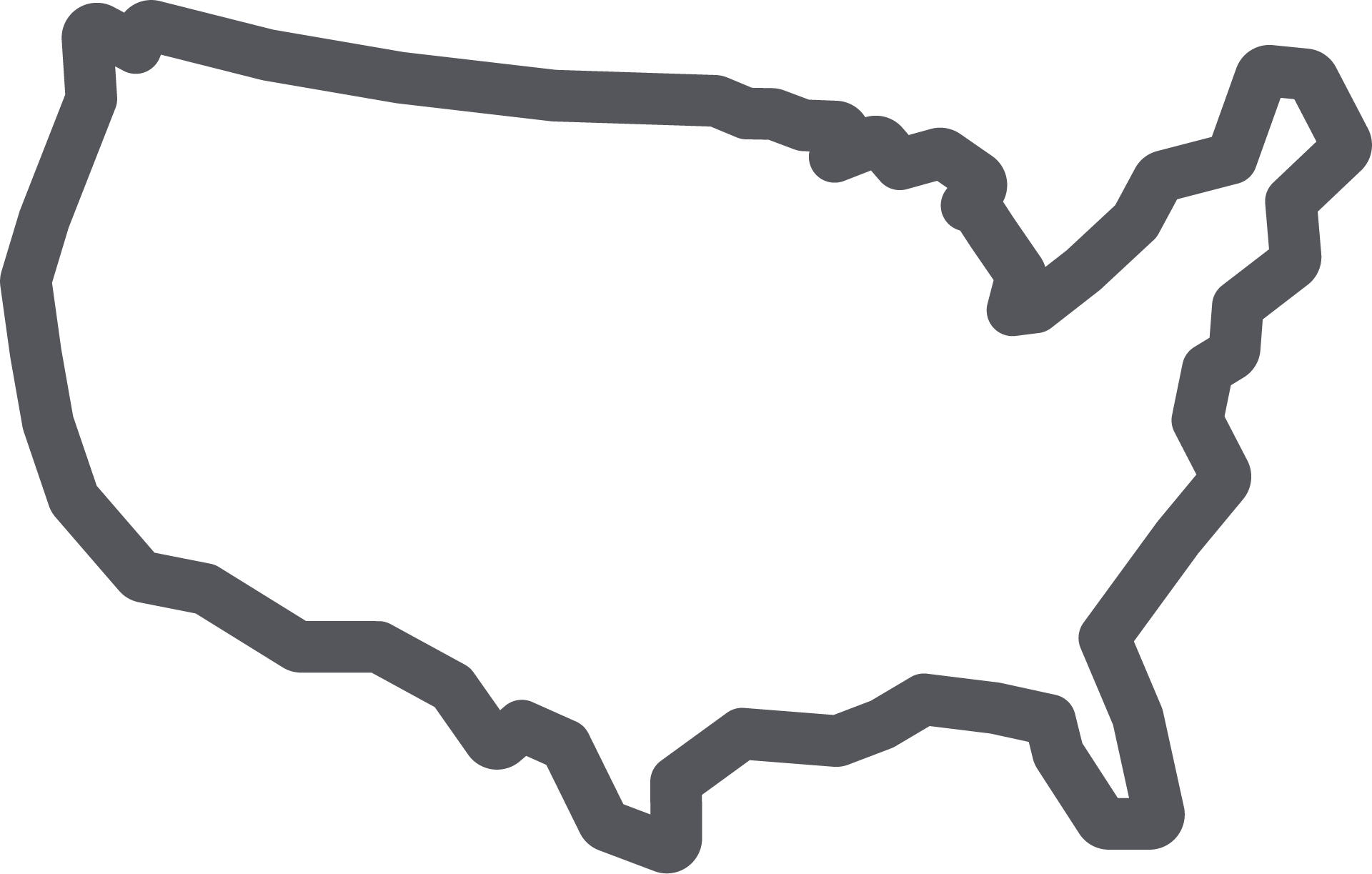 U.S. 地图图标