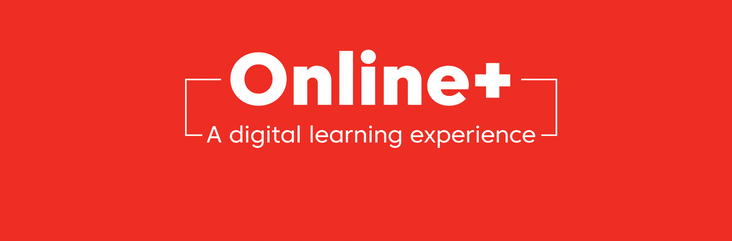Online+ homepage Banner