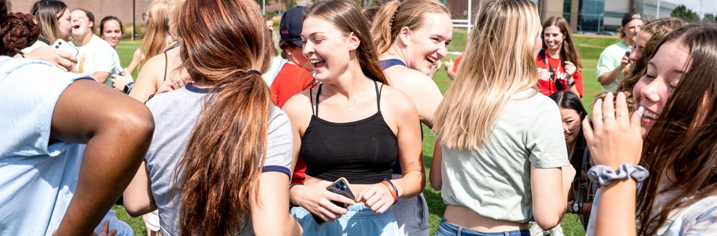 Group of students at Panther Prowl