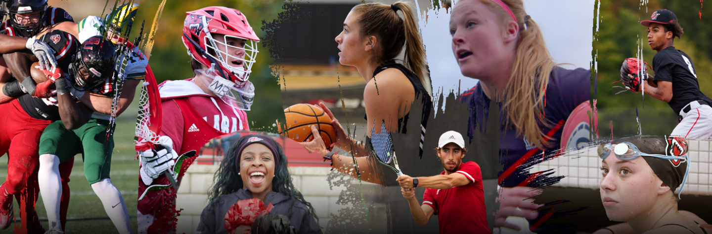 Montage of DU athletics