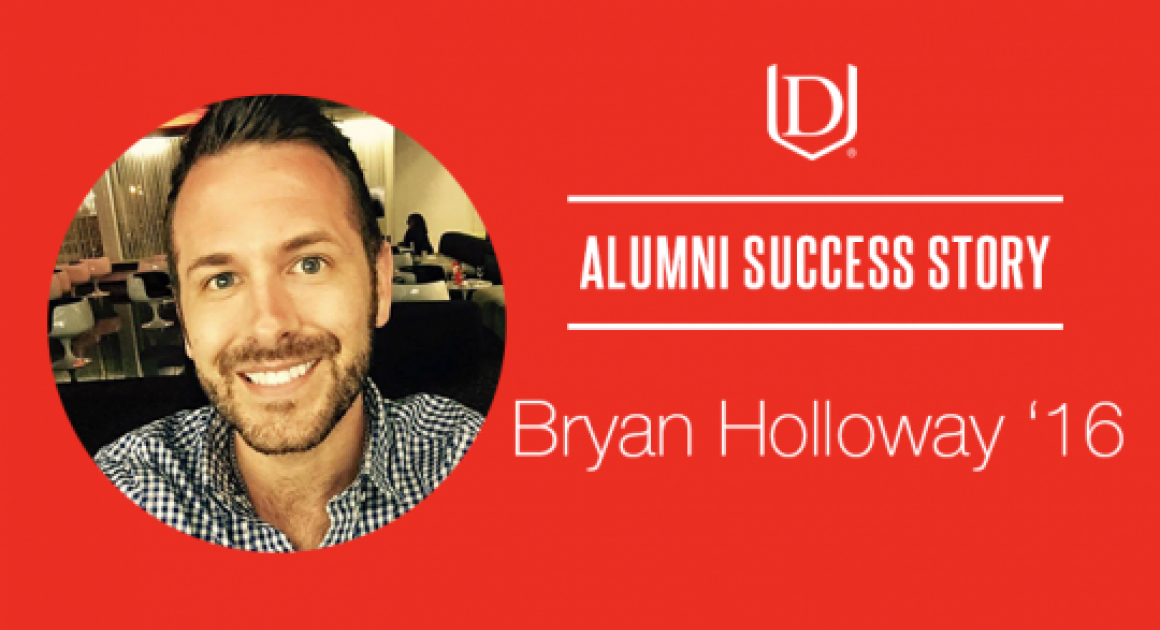 Bryan Holloway, Davenport Alumni Success Story