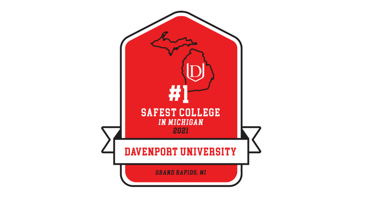 Safest Campus in Michigan Badge