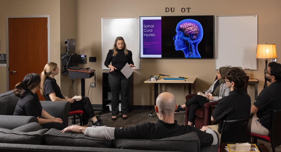 A photo from an OT class