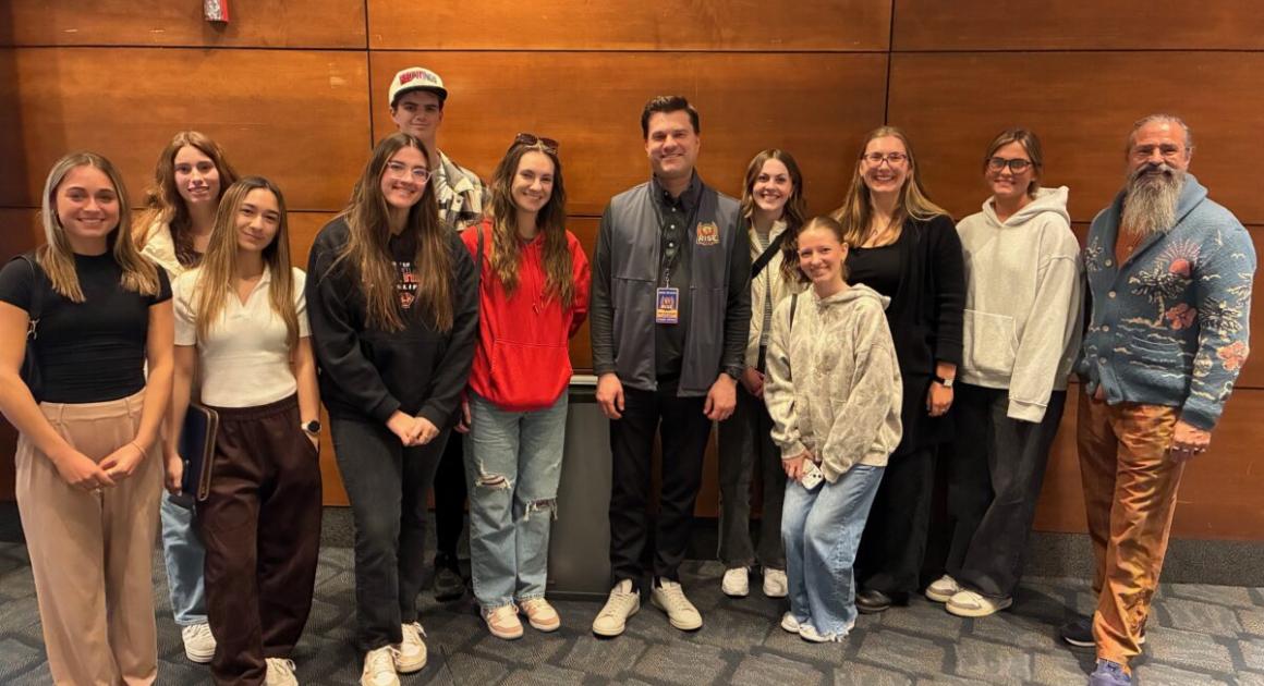 Marketing students at the Grand Rapids Rise
