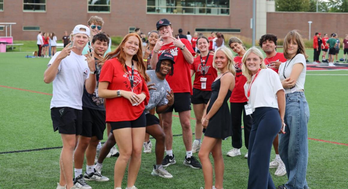 Group of students outside at Panther Prowl 2025